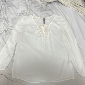 Cream Blouse